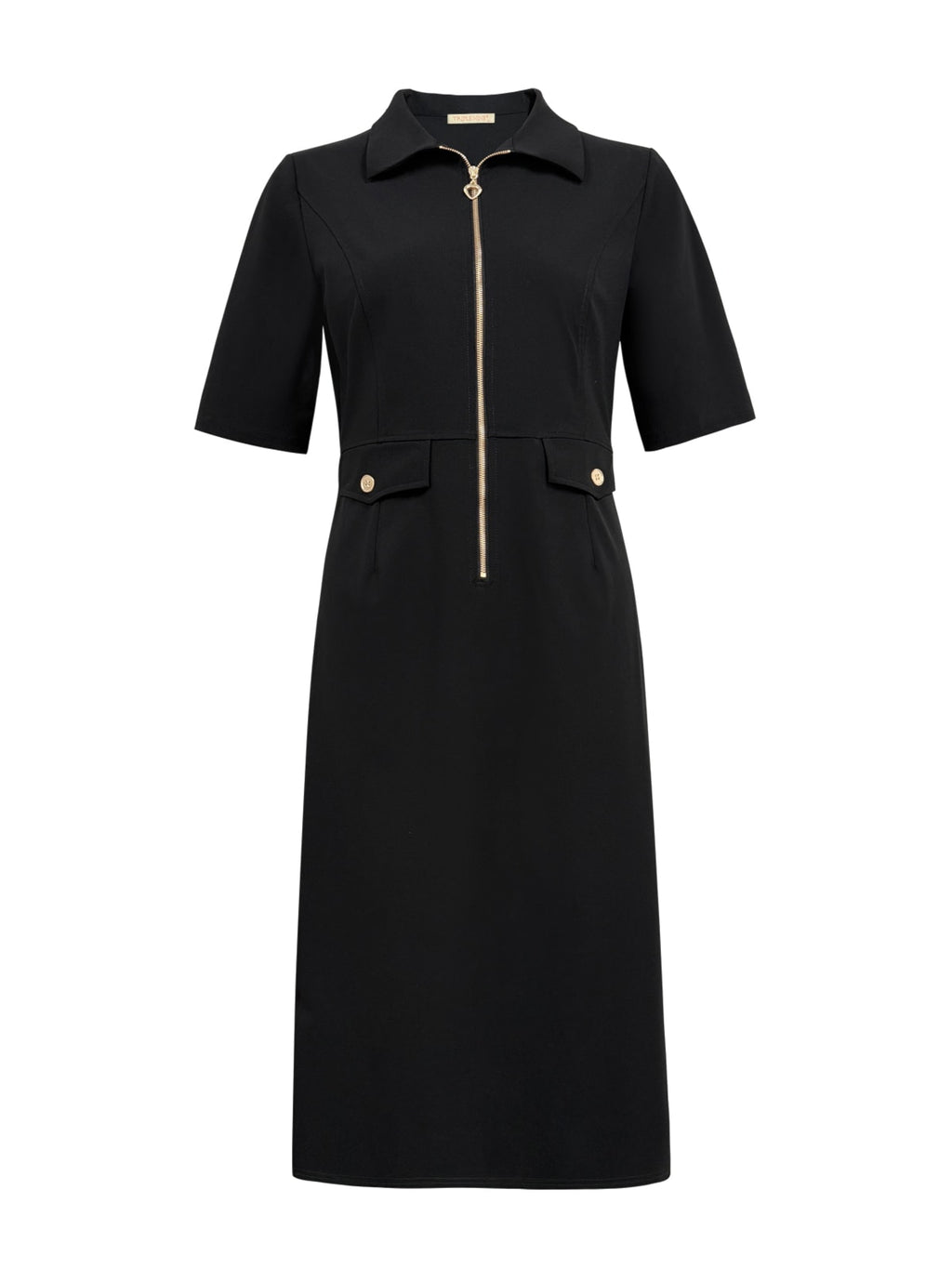 Triple Nine - Travel Jurk Celin Zwart - 51808 Jurk - Est Voilà