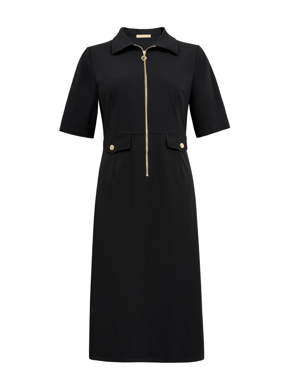 Triple Nine - Travel Jurk Celin Zwart - 51808 Jurk - Est Voilà