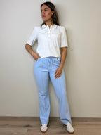 Triple Nine - Travel Top Cherie Wit - 6941 top - Est Voilà