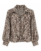 Blouse Dani Luipaard Dessin - Peet kleding