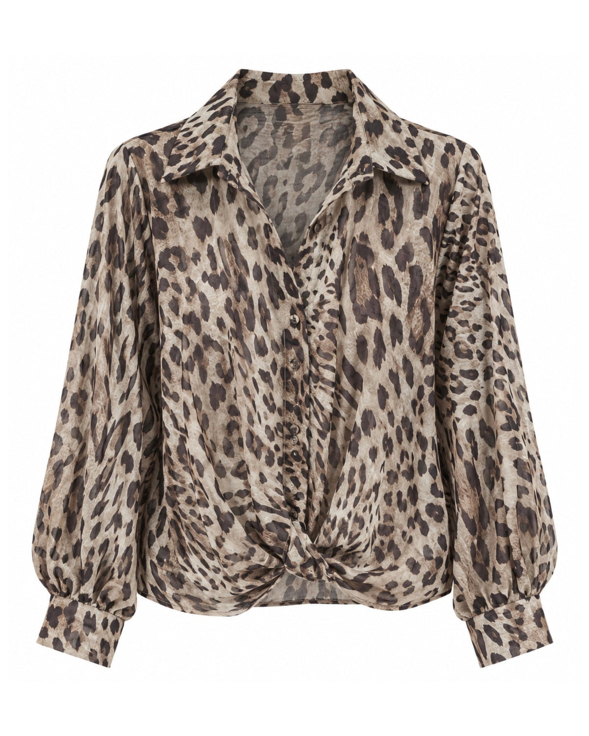Blouse Dani Luipaard Dessin - Peet kleding