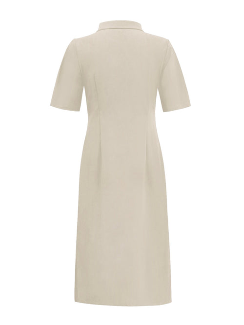 Triple Nine - Travel Jurk Celin Beige - 51808 Jurk - Est Voilà