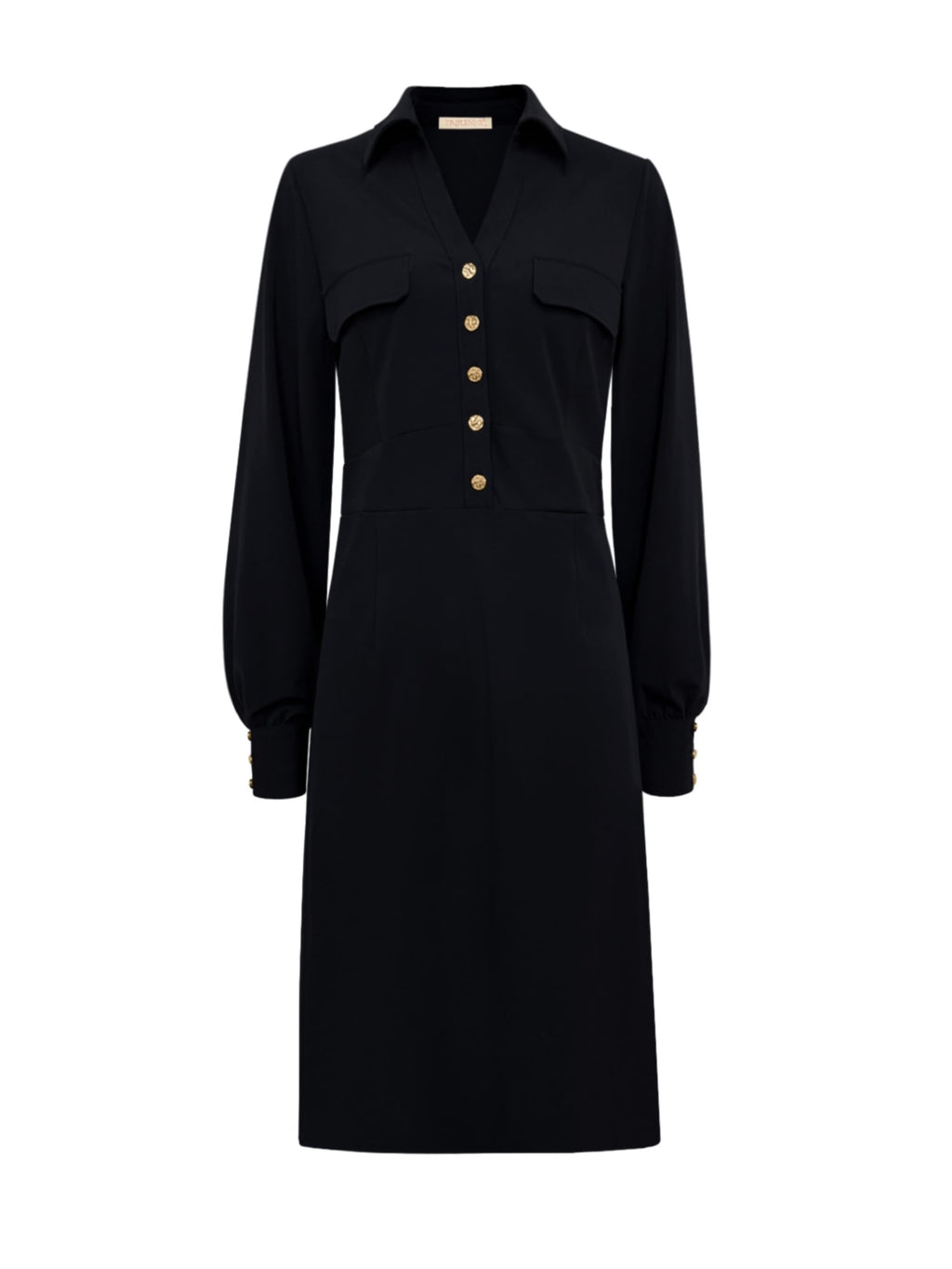 Triple Nine - Travel Jurk Melin Zwart - 51810 Jurk - Est Voilà