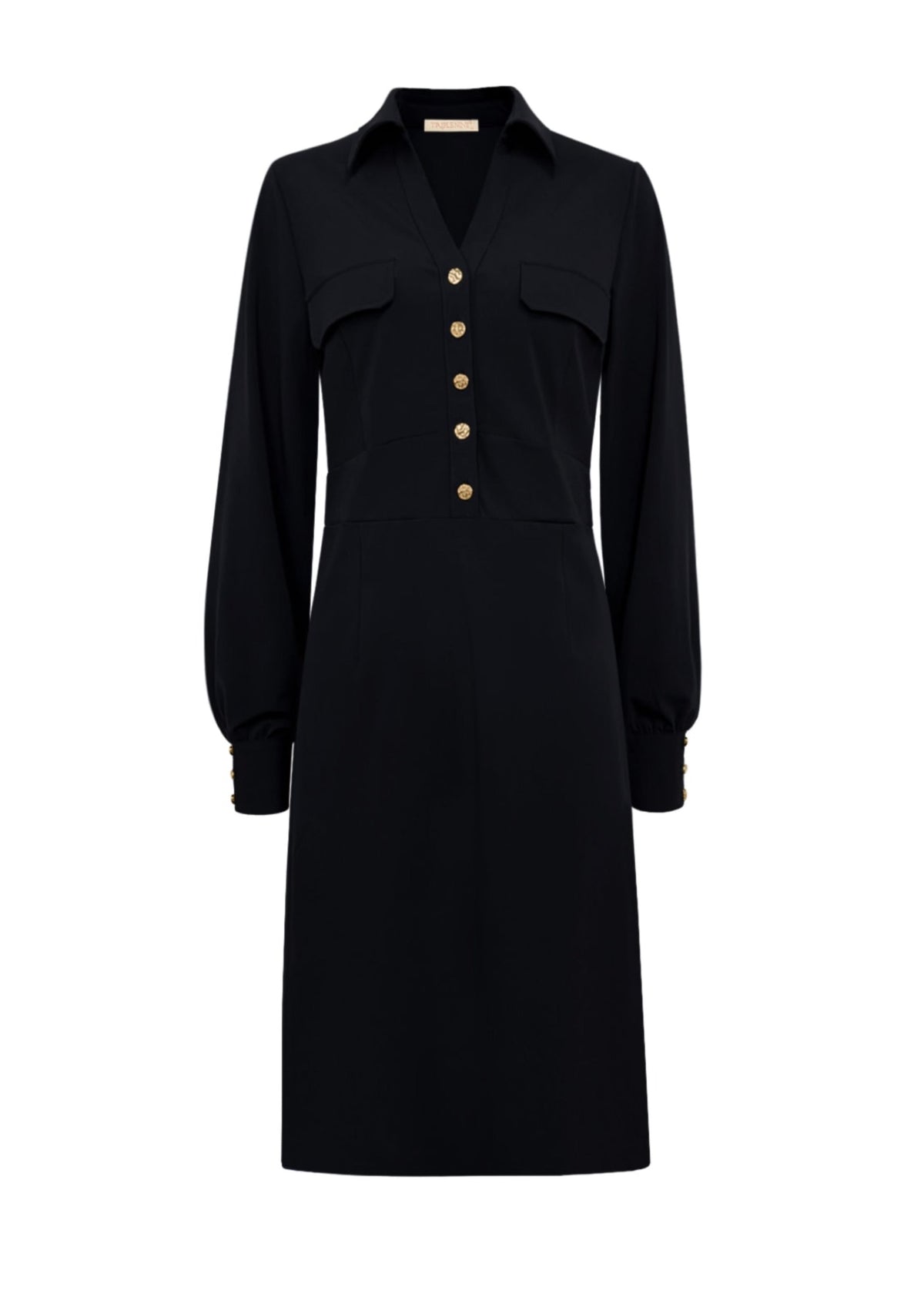 Triple Nine - Travel Jurk Melin Zwart - 51810 Jurk - Est Voilà