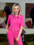 Triple Nine - Travel Top Cherie Fuchsia - 6941 top - Est Voilà