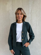 Travel Blazer Amelie Groen - 3904 Blazer - Est Voilà