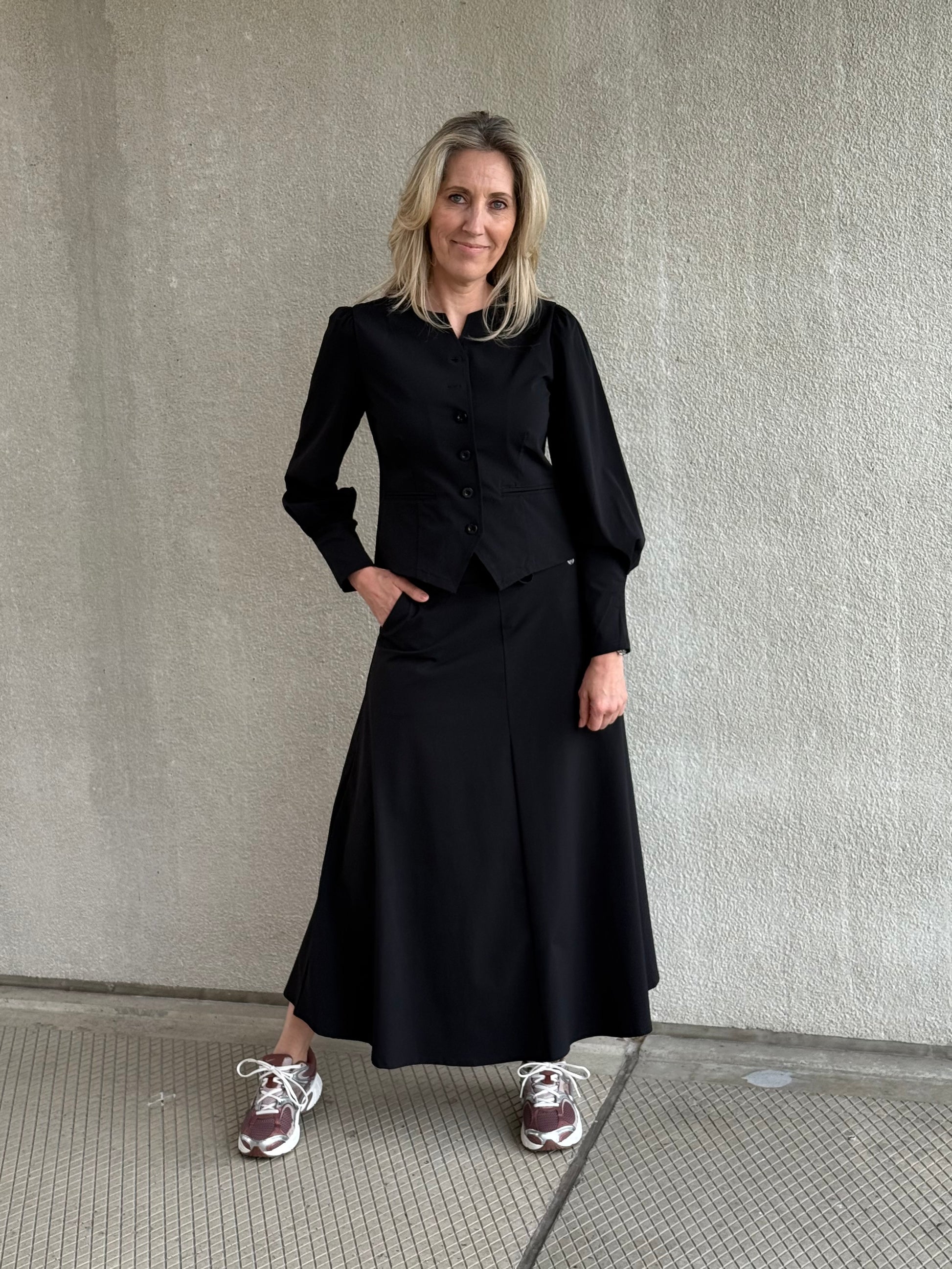 Travel Jacket Milly Zwart - 3905