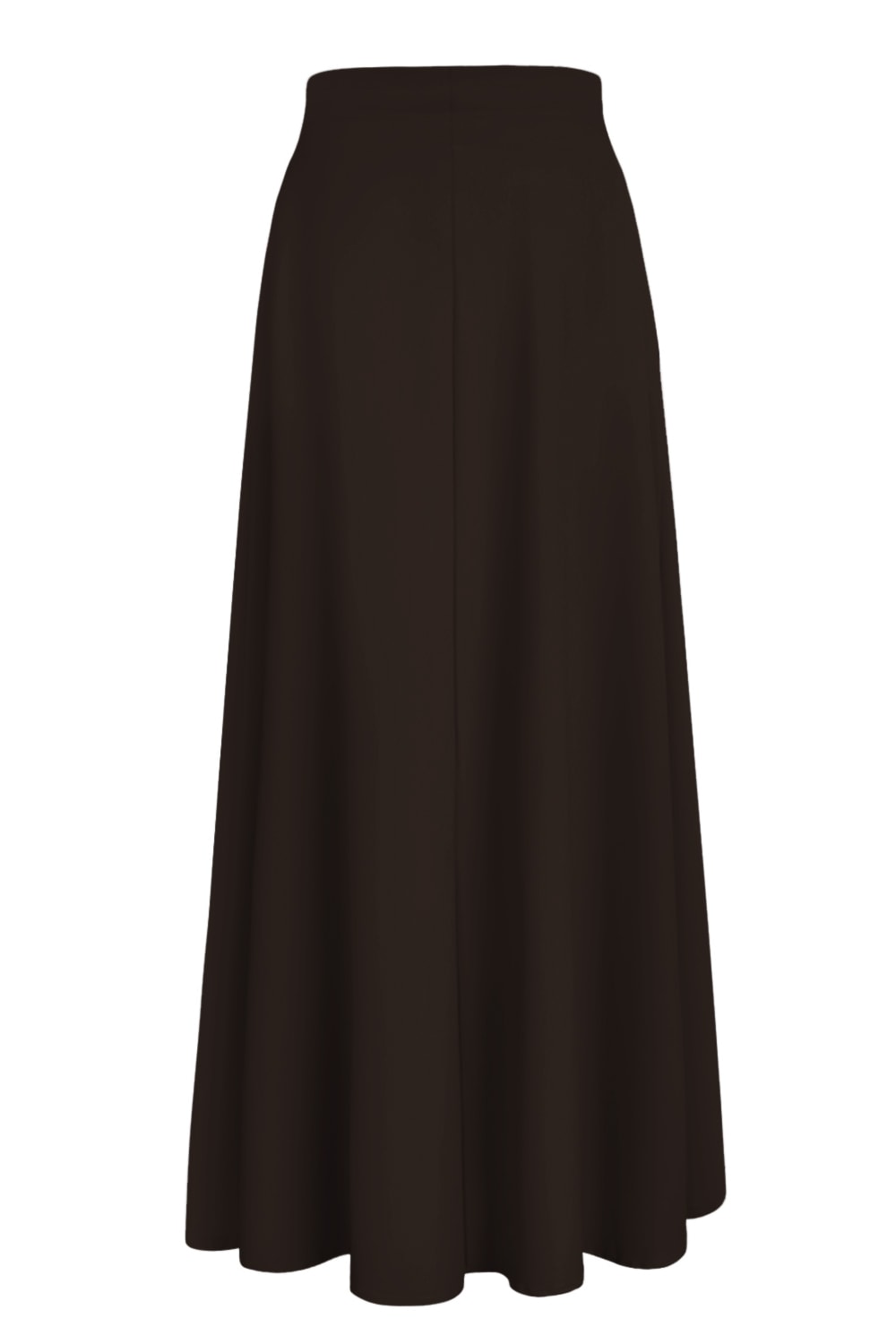 Triple Nine - Travel Rok Maxi Donkerbruin - 7101