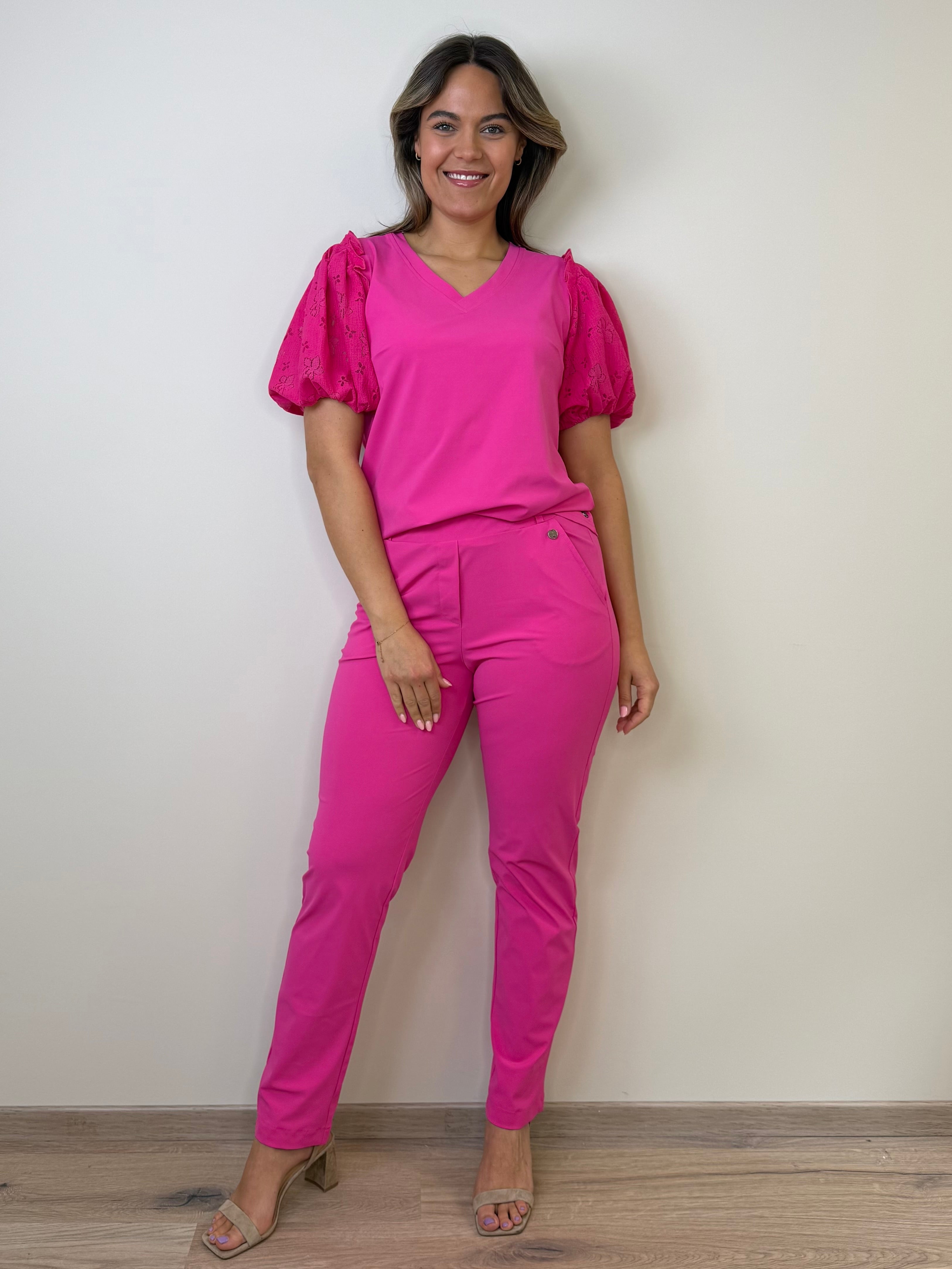 Triple Nine - Travel Top Ruth Fuchsia - 6949