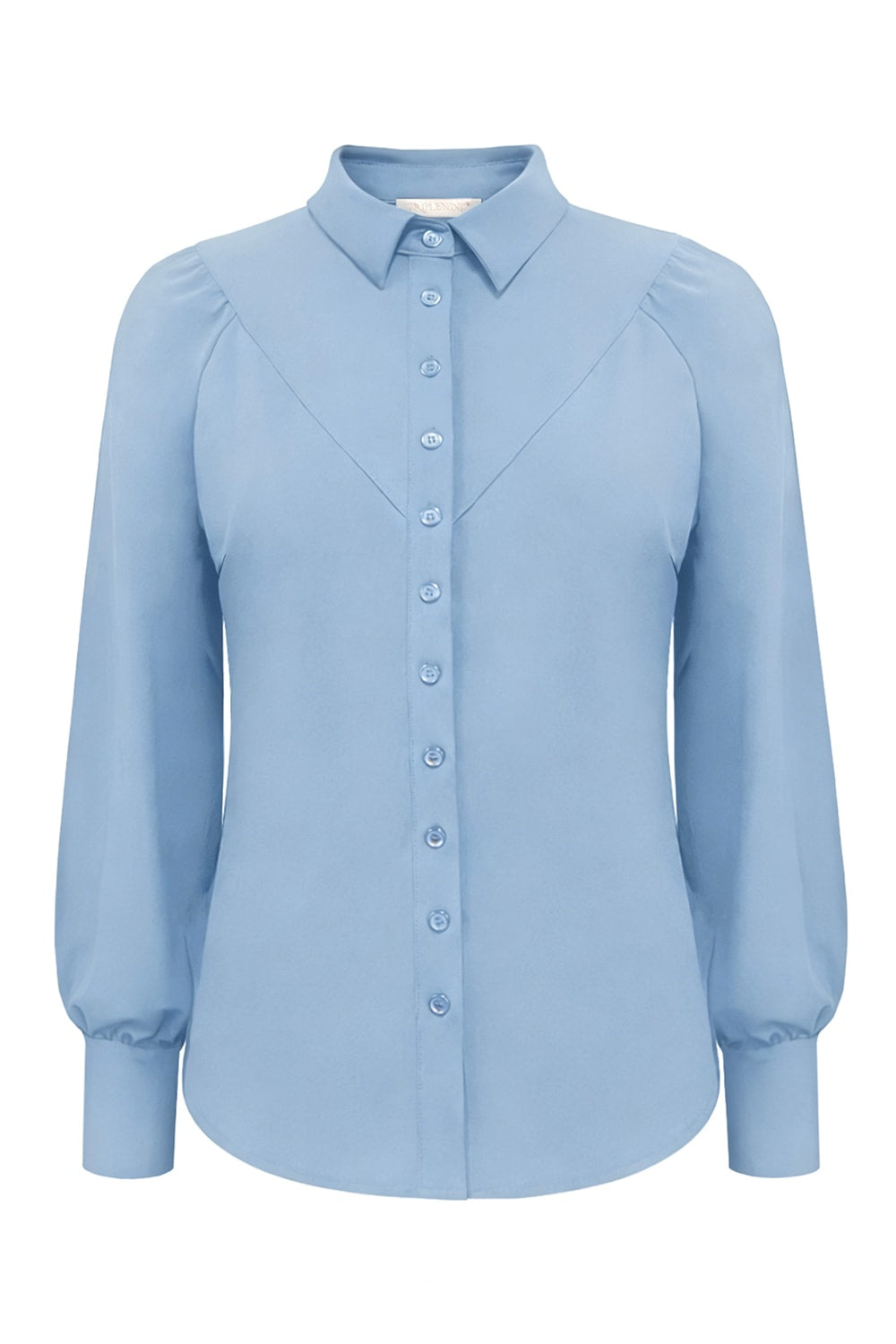Triple Nine - Travel Blouse Moon Lichtblauw - 5919 Blouse - Est Voilà