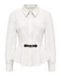 Triple Nine - Travel Blouse Simona Wit - 5950 Blouse - Est Voilà