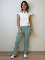Triple Nine - Travel Broek Fleur Salie - 2301 Broek - Est Voilà