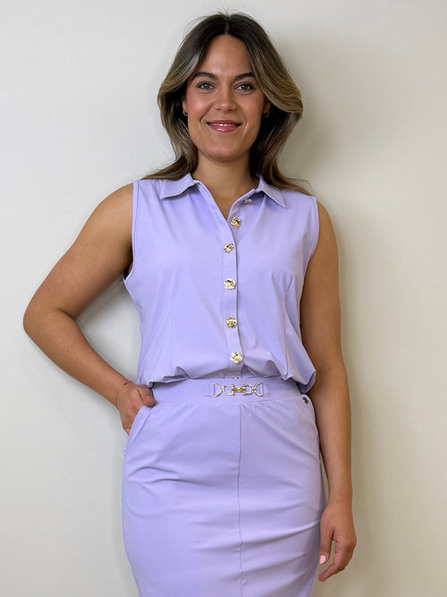 Triple Nine - Travel Blouse Marien Lila - 5932 Blouse - Est Voilà