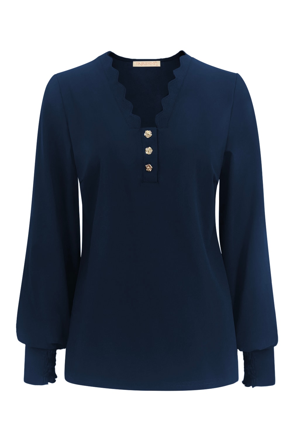 Travel Top Laura Navy - 6933 Top - Est Voilà