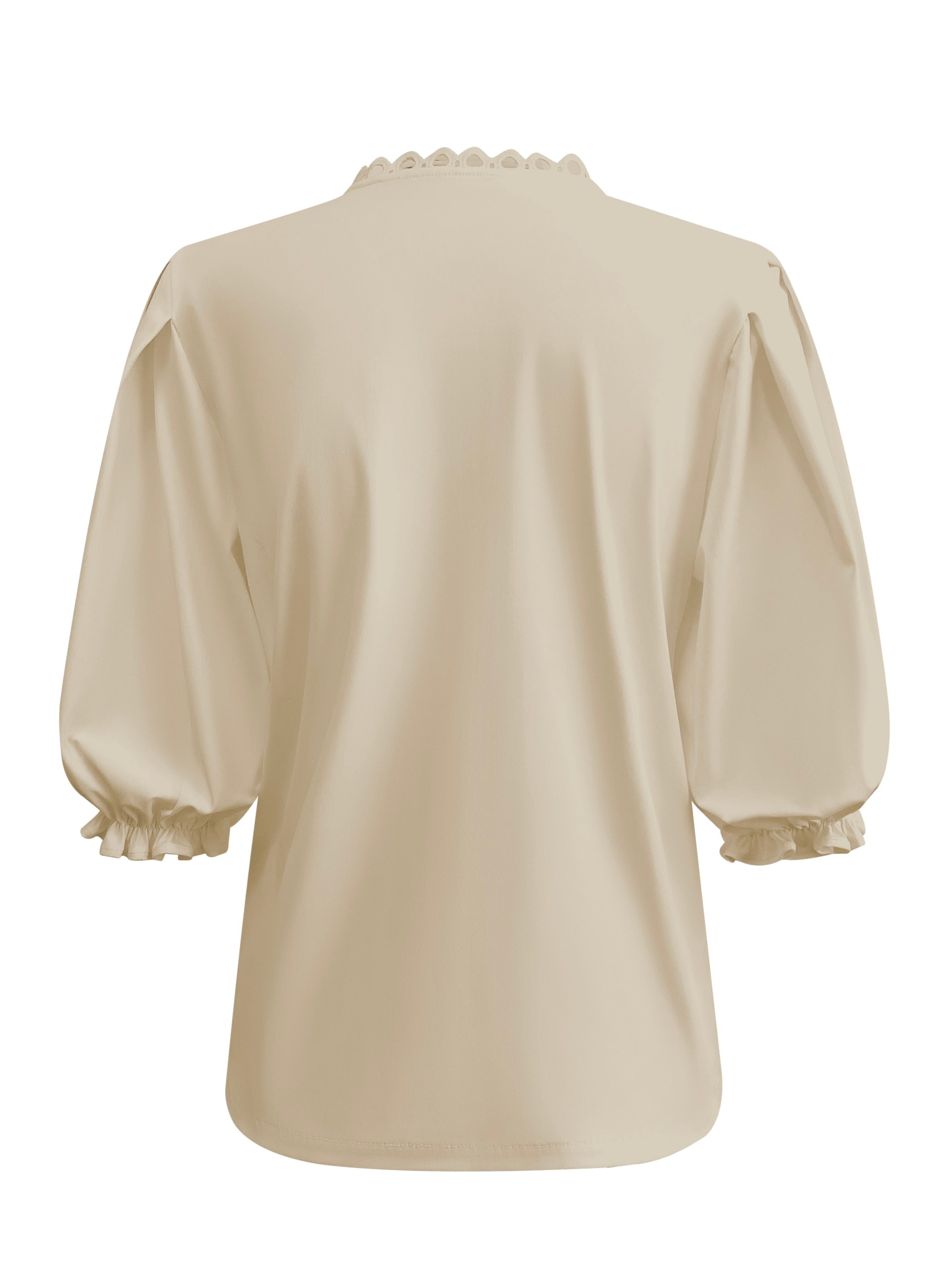 Triple Nine - Travel Blouse Juliette Beige - 5935 Blouse - Est Voilà
