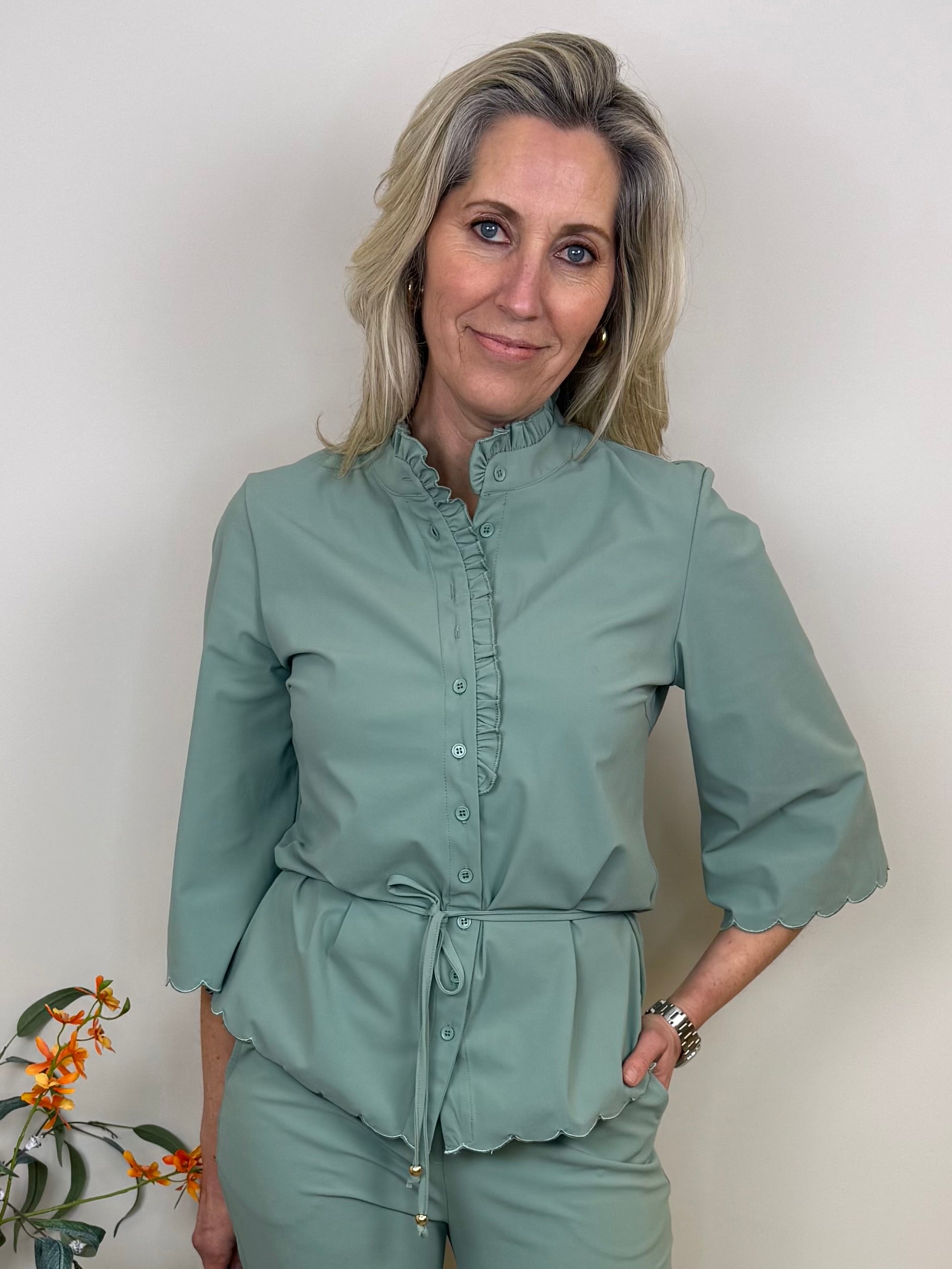 Triple Nine - Travel Blouse Chloé Salie - 5937 Blouse - Est Voilà