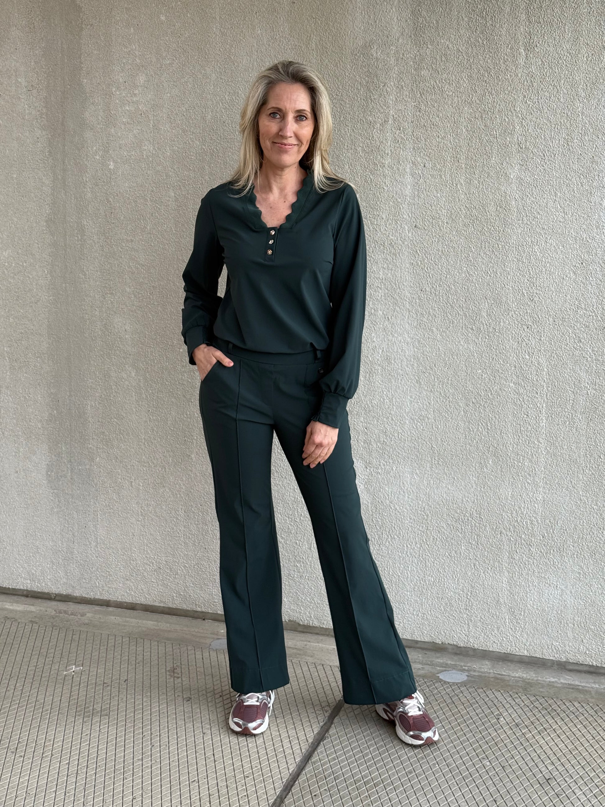 Travel Top Laura Groen - 6933