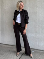 Triple Nine - Travel Broek Joy Donkerbruin - 3002 Broek - Est Voilà