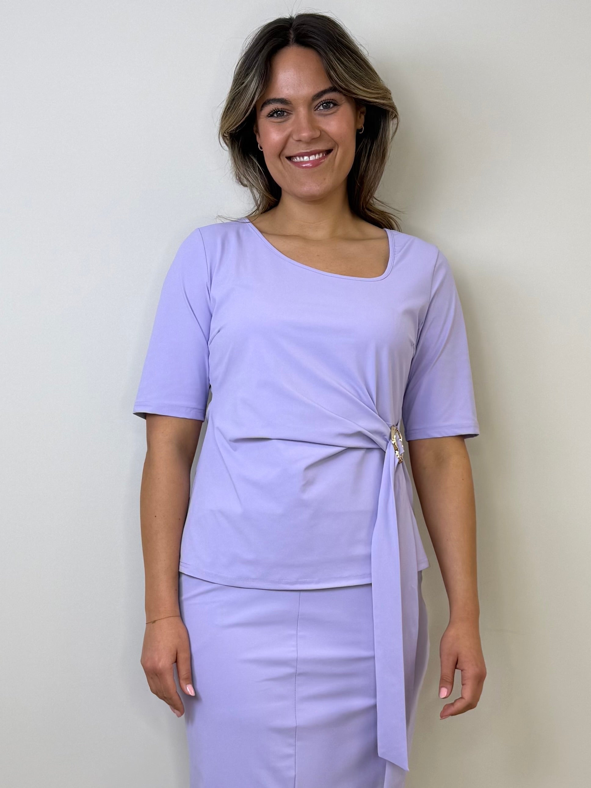 Triple Nine - Travel Top Silvi Lila - 6944 top - Est Voilà
