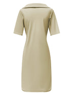 Triple Nine - Travel Jurk Julia Beige - 51821 Jurk - Est Voilà