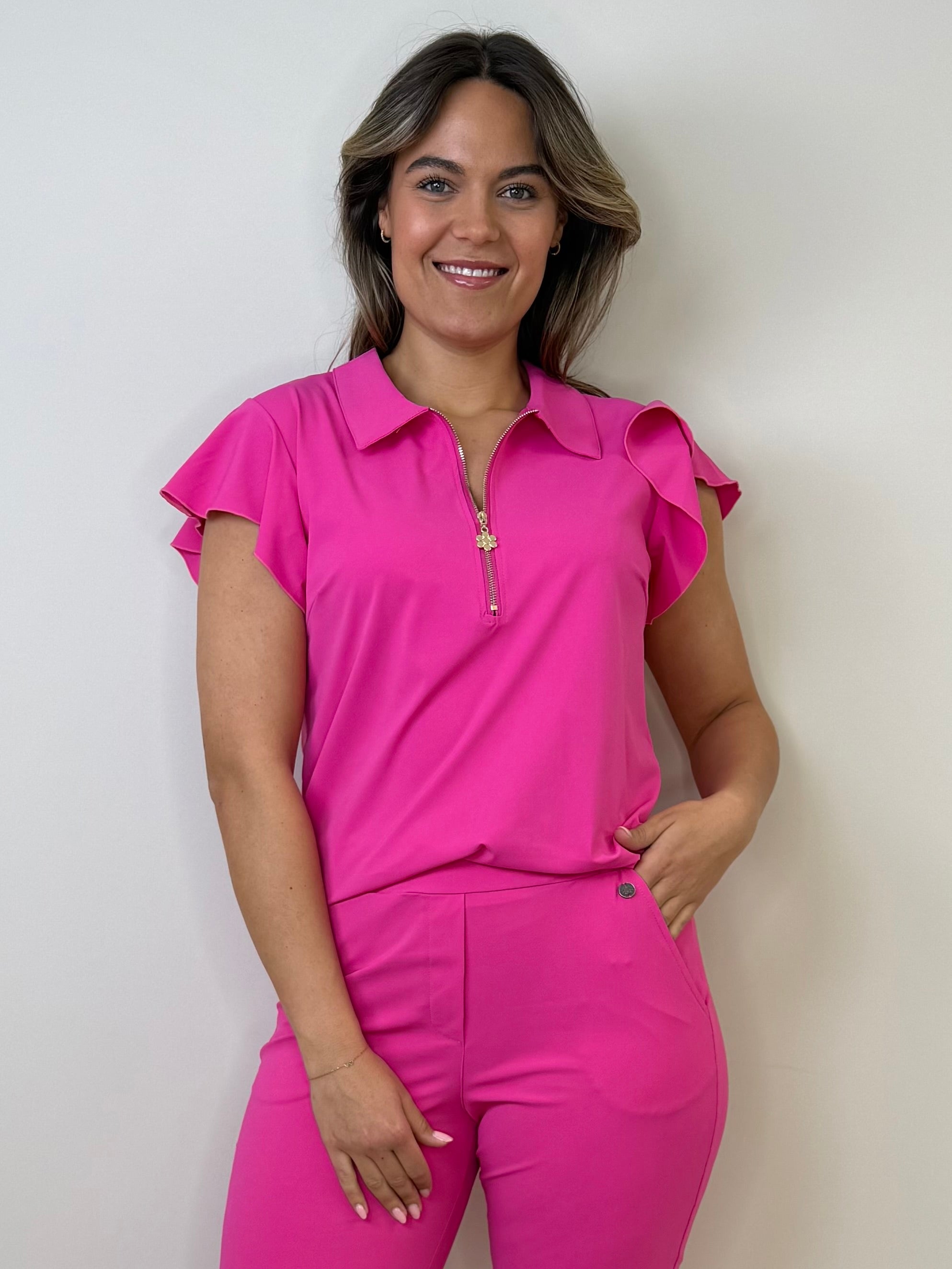 Triple Nine - Travel Top Fia Fuchsia - 6937 top - Est Voilà