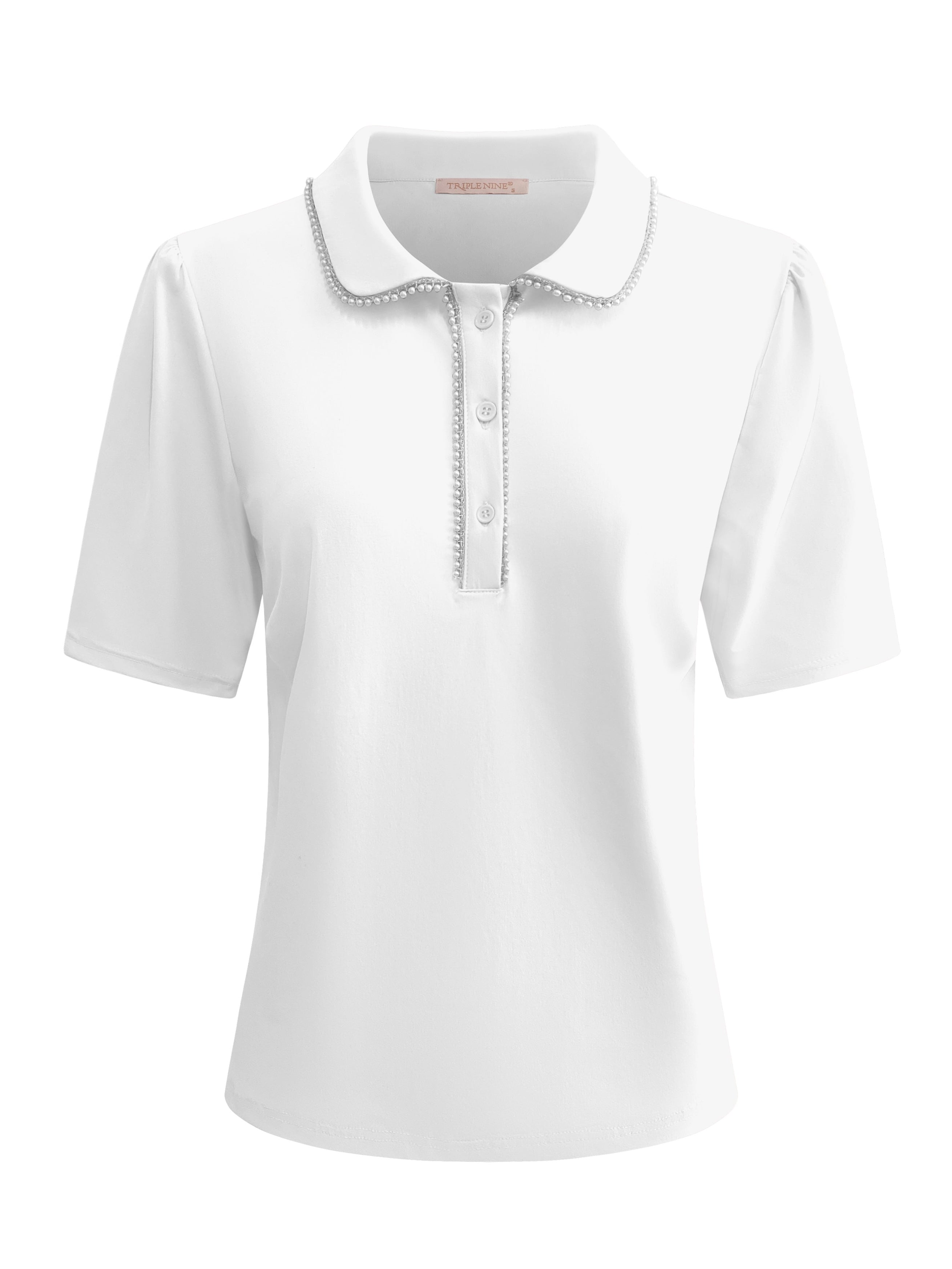 Triple Nine - Travel Top Cherie Wit - 6941 top - Est Voilà