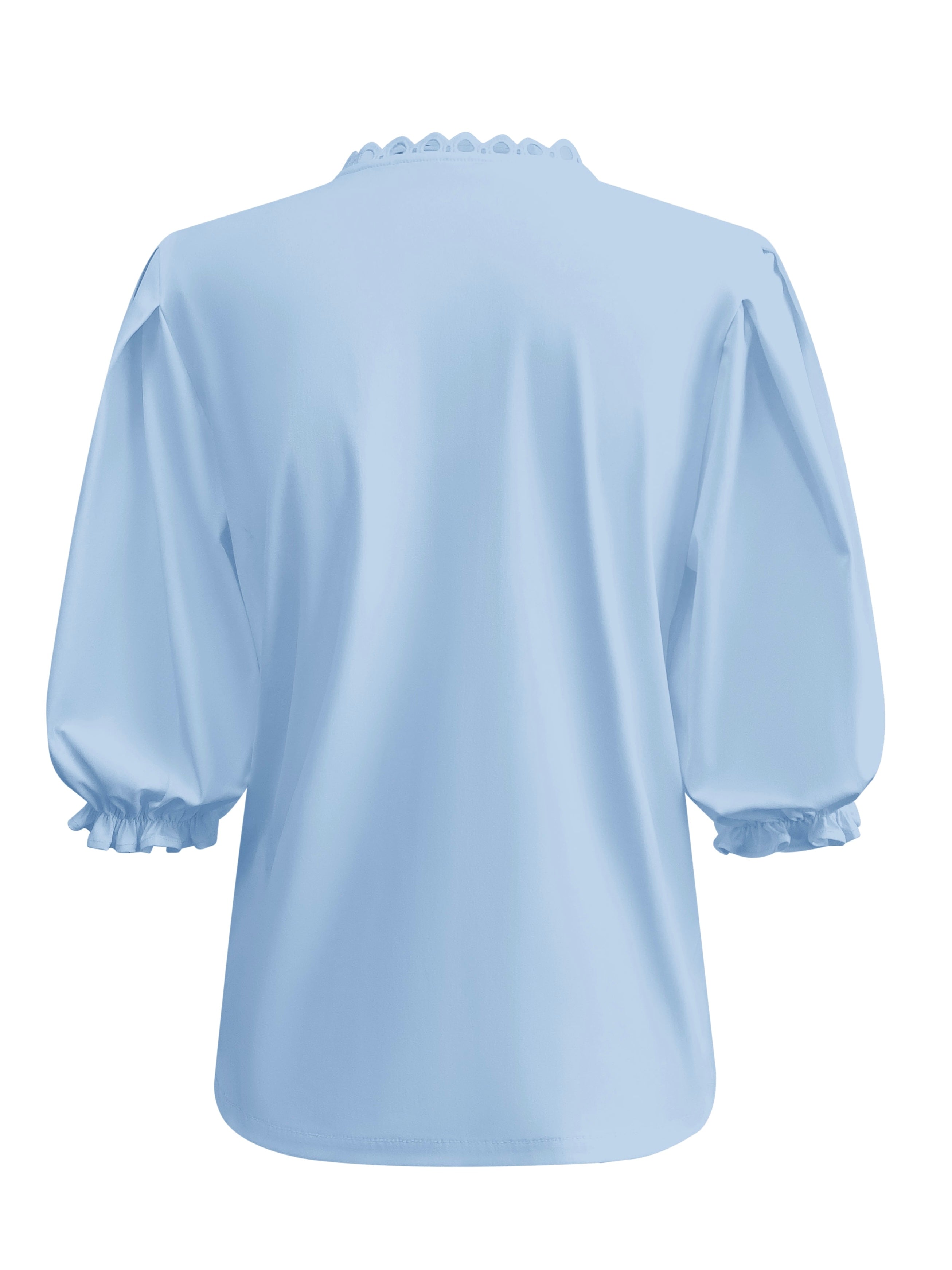 Triple Nine - Travel Blouse Juliette Lichtblauw - 5935 Blouse - Est Voilà