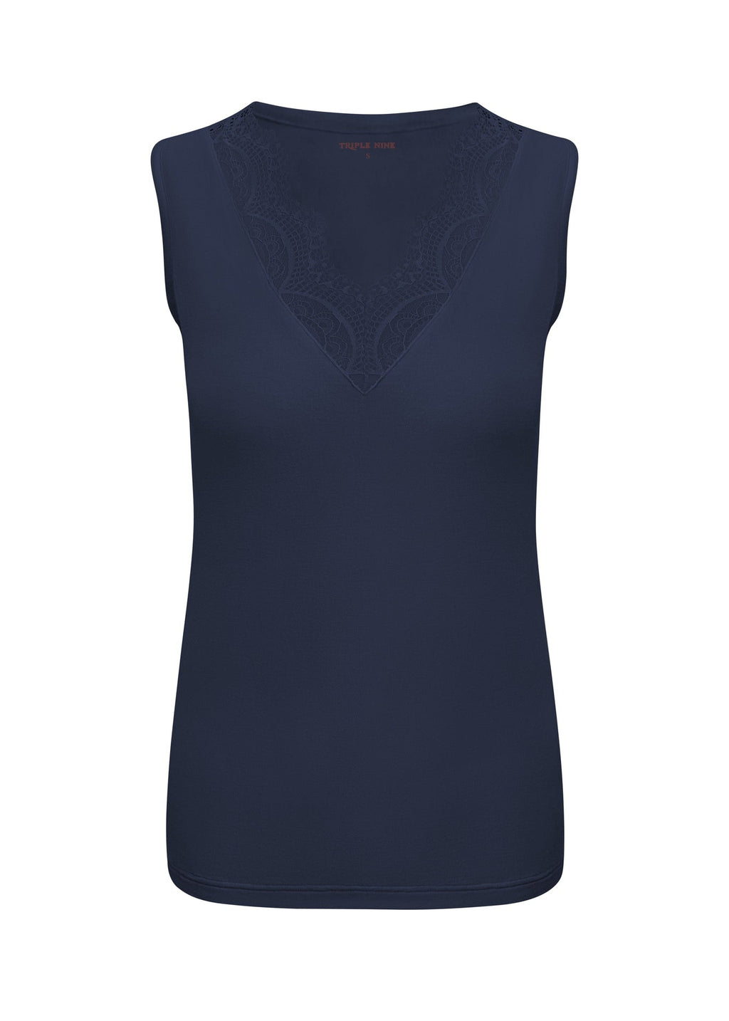 Triple Nine - Cashmere Top Sisi Navy - 9005 Top - Est Voilà