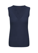 Triple Nine - Cashmere Top Sisi Navy - 9005 Top - Est Voilà