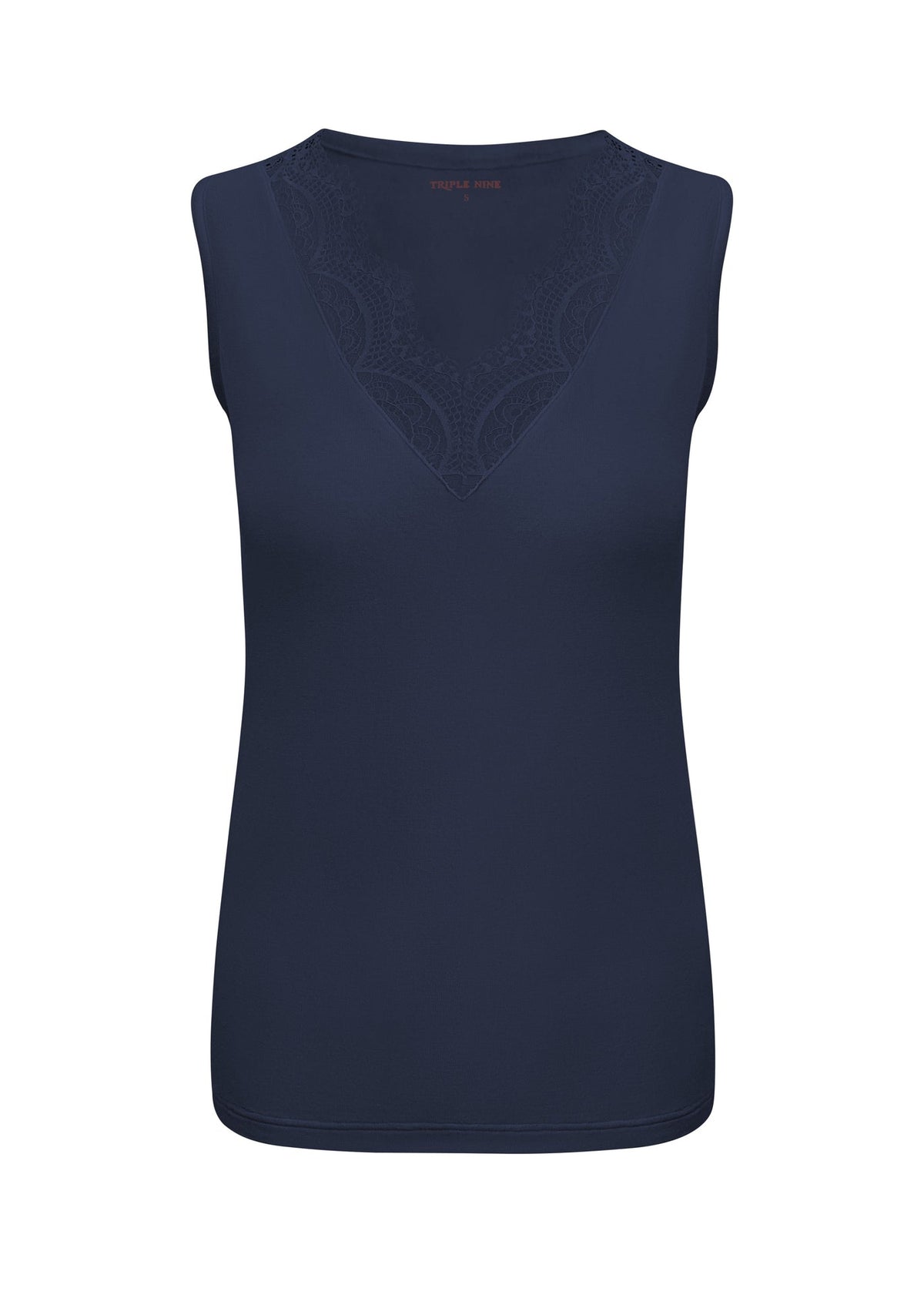Triple Nine - Cashmere Top Sisi Navy - 9005 Top - Est Voilà