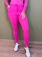 Triple Nine - Travel Broek Fenna Fuchsia - 2101 broek - Est Voilà