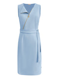Triple Nine - Travel Jurk Rosalie Lichtblauw - 51820 Jurk - Est Voilà