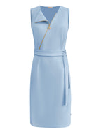 Triple Nine - Travel Jurk Rosalie Lichtblauw - 51820 Jurk - Est Voilà