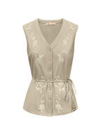 Triple Nine - Travel Blouse Isabelle Beige - 5938 Blouse - Est Voilà