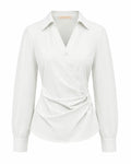 Triple Nine - Travel Blouse Dianne Wit - 6960 Blouse - Est Voilà