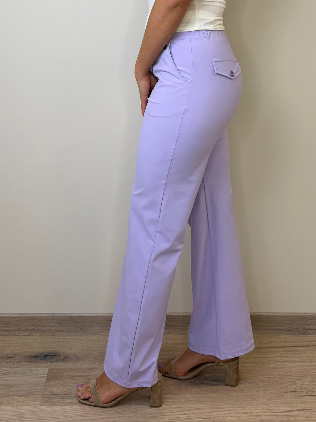 Triple Nine - Travel Broek Mirte Lila - 2701 Broek - Est Voilà