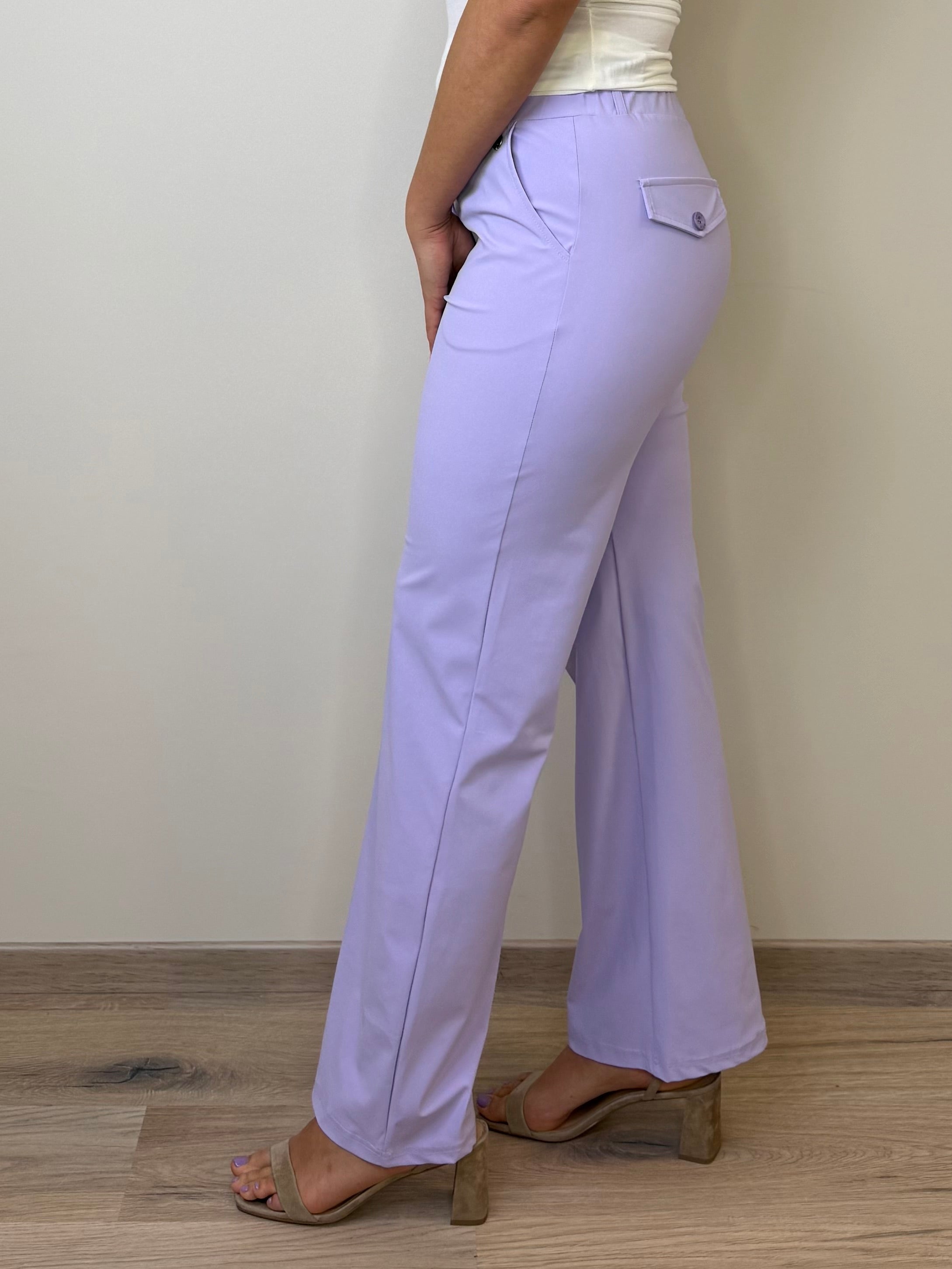 Triple Nine - Travel Broek Mirte Lila - 2701 Broek - Est Voilà