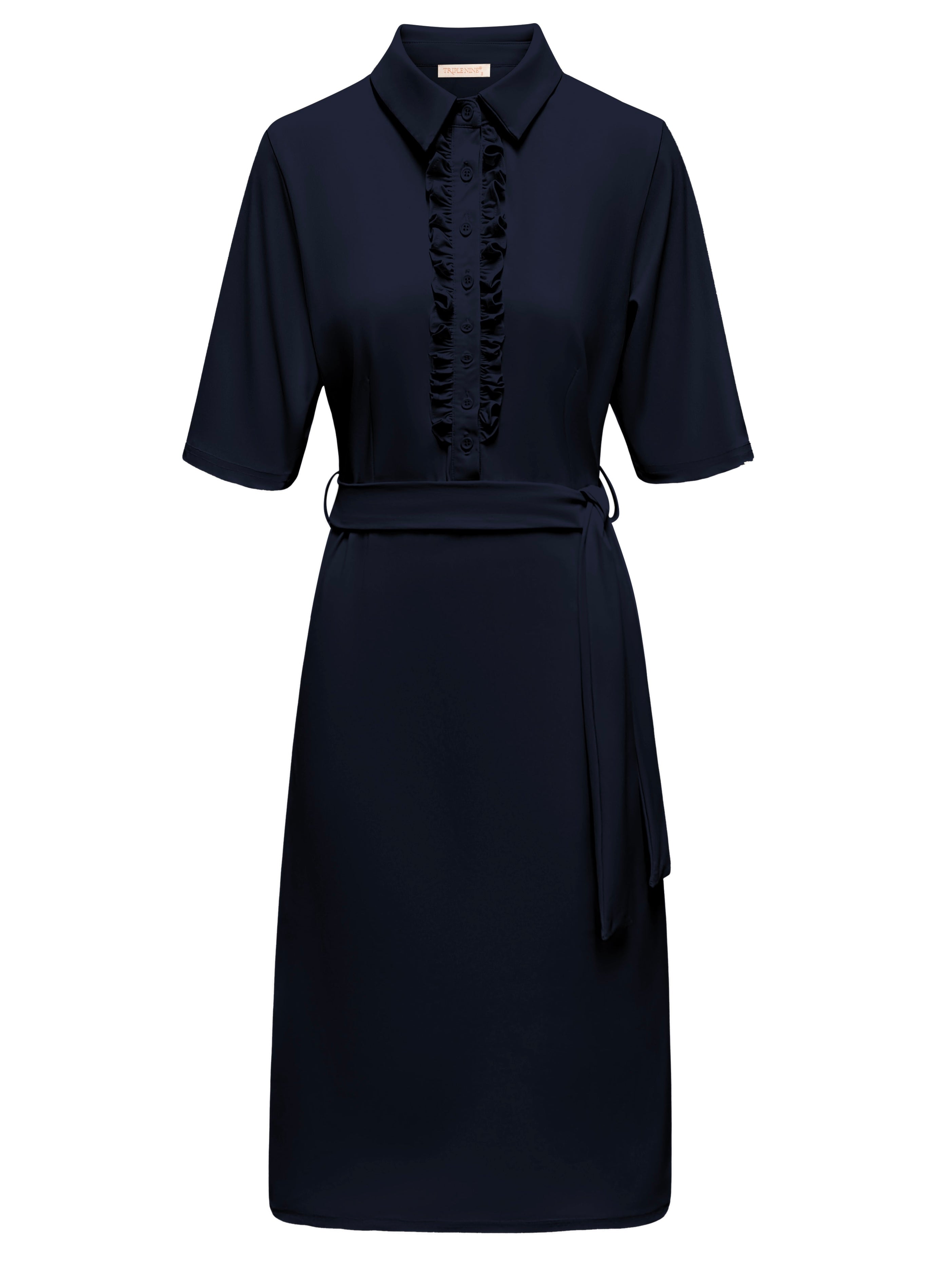 Triple Nine - Travel Jurk Anne Navy - 51825 Jurk - Est Voilà