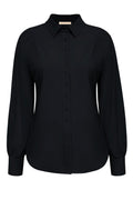 Travel Blouse Moon Zwart - 5919 Blouse - Est Voilà