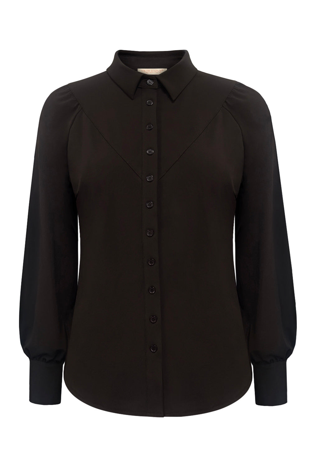 Travel Blouse Moon Donkerbruin - 5919 - Est Voilà