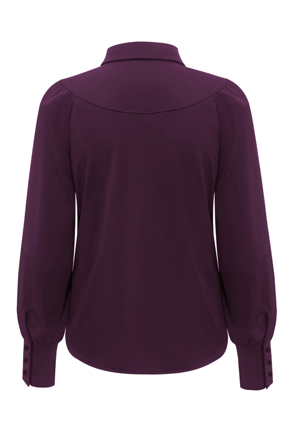 Travel Blouse Moon Aubergine - 5919 - Est Voilà