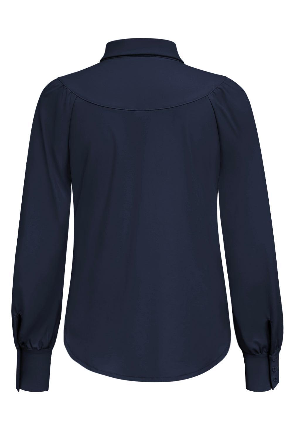 Travel Blouse Moon Navy - 5919 Blouse - Est Voilà