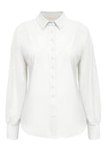 Travel Blouse Moon Wit - 5919 Blouse - Est Voilà
