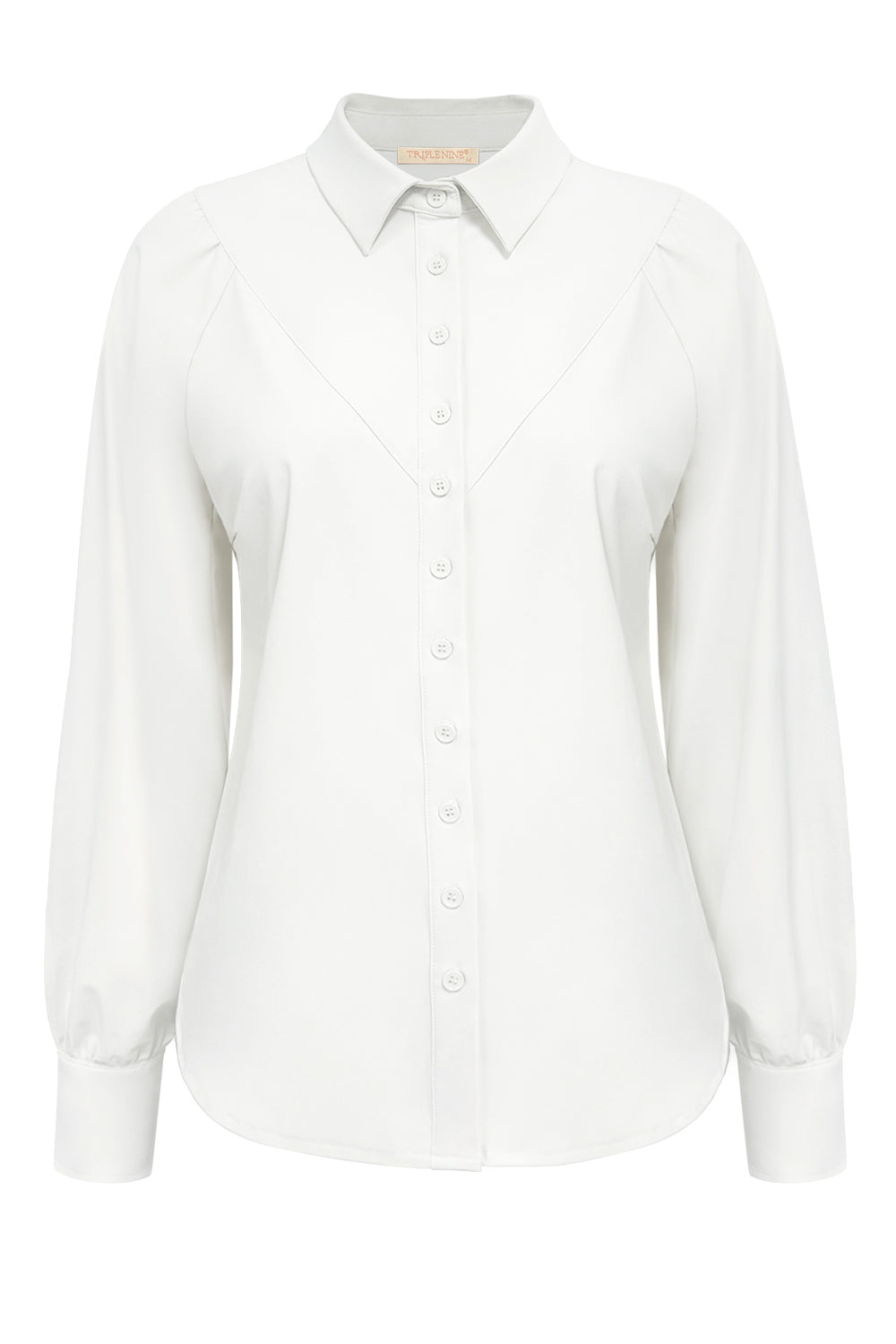 Travel Blouse Moon Wit - 5919 - Est Voilà