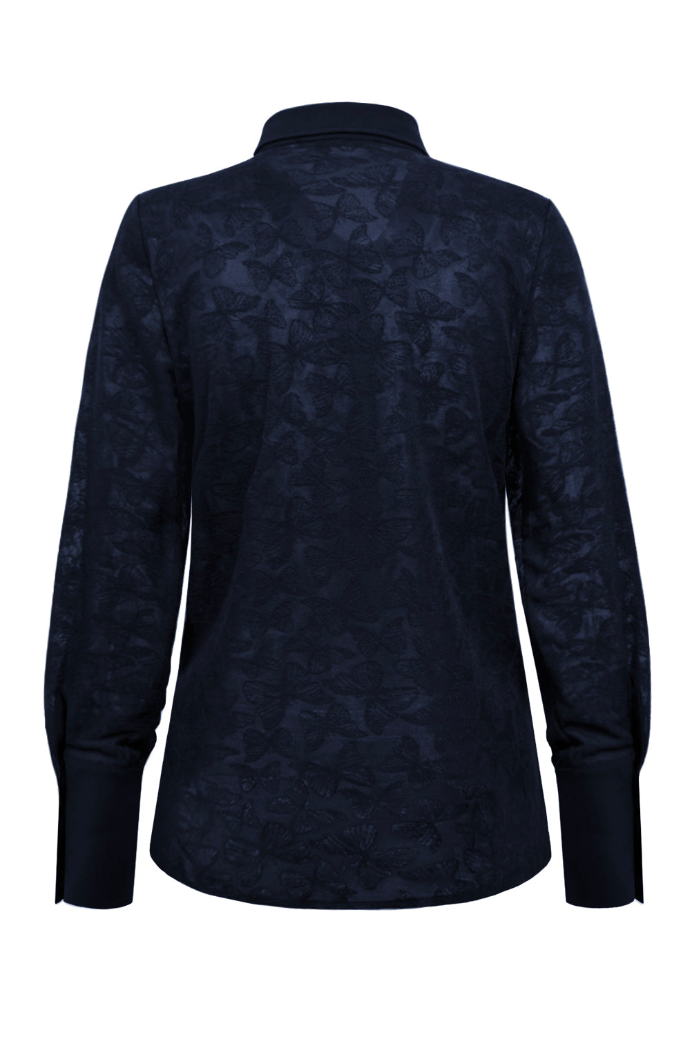 Travel Blouse Butterfly Navy - 5920 - Est Voilà