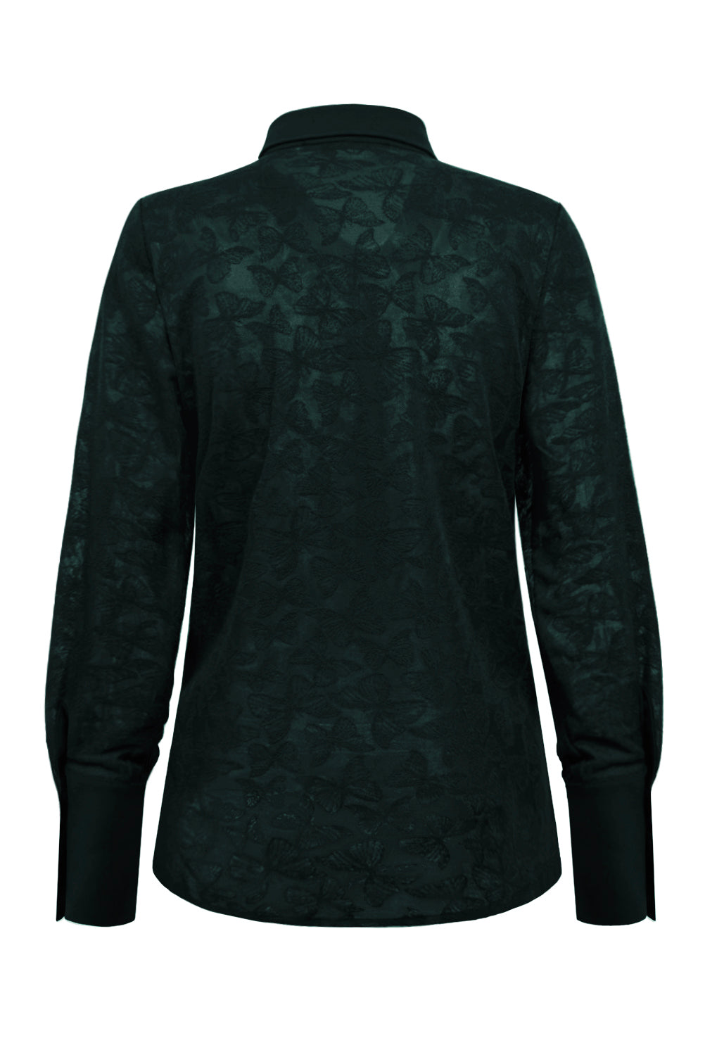Travel Blouse Butterfly Groen - 5920 - Est Voilà