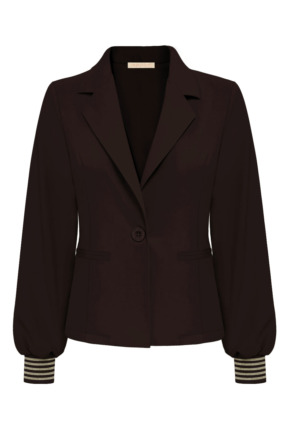 Travel Blazer Golda Donkerbruin - 3907 - Est Voilà
