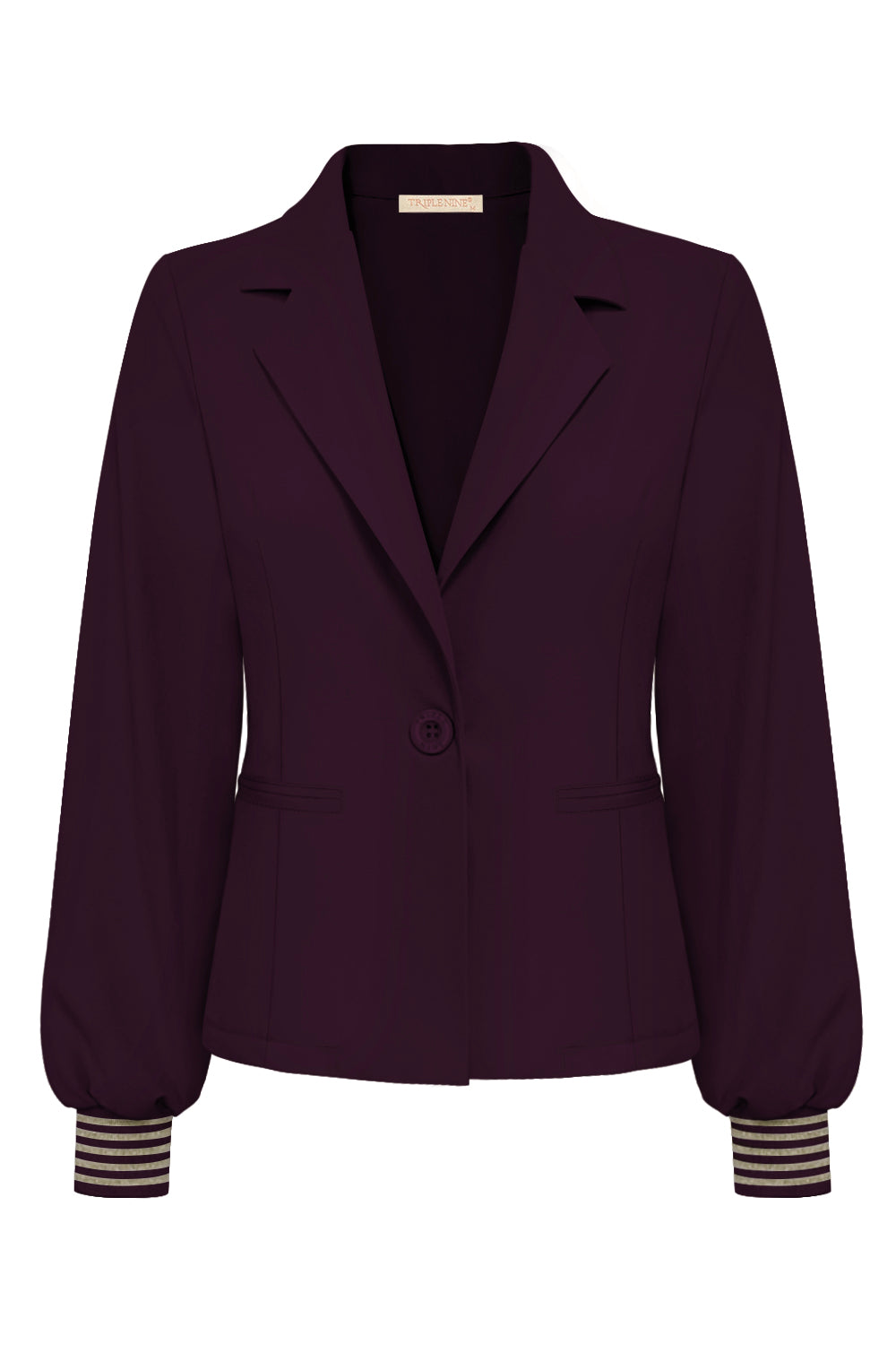 Travel Blazer Golda Aubergine - 3907 - Est Voilà