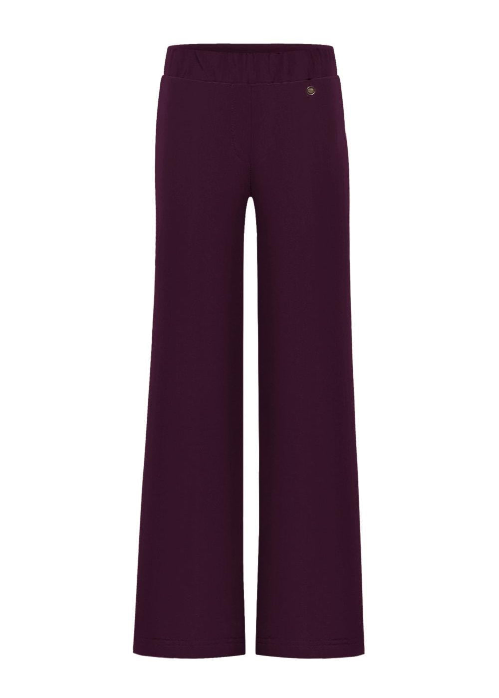 Triple Nine - Travel Broek Mirte Aubergine - 2701 Broek - Est Voilà