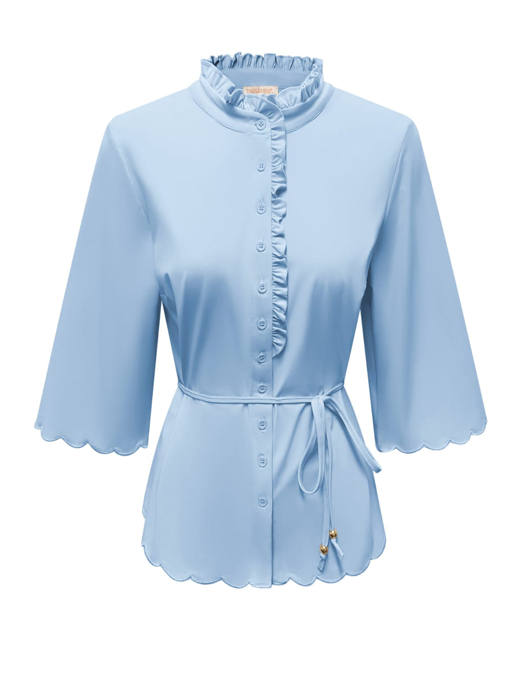 Triple Nine - Travel Blouse Chloé Lichtblauw - 5937 Blouse - Est Voilà